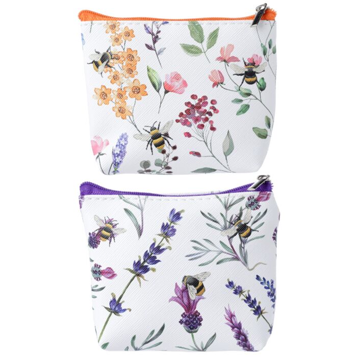 Porte-monnaie PVC The Nectar Meadows - Abeille et Fleurs