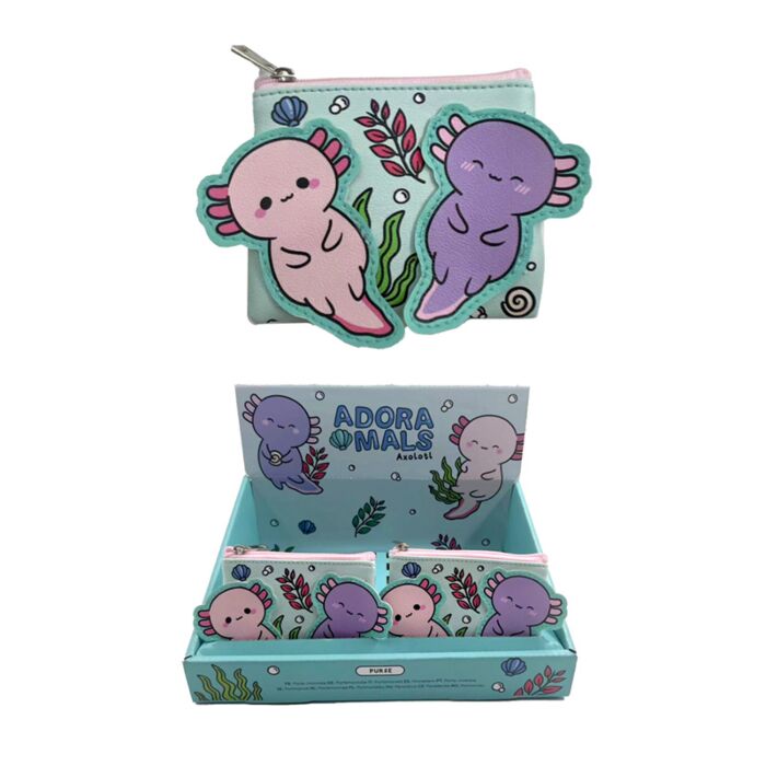 Porte-Monnaie - Maddie l'Axolotl Adoramals