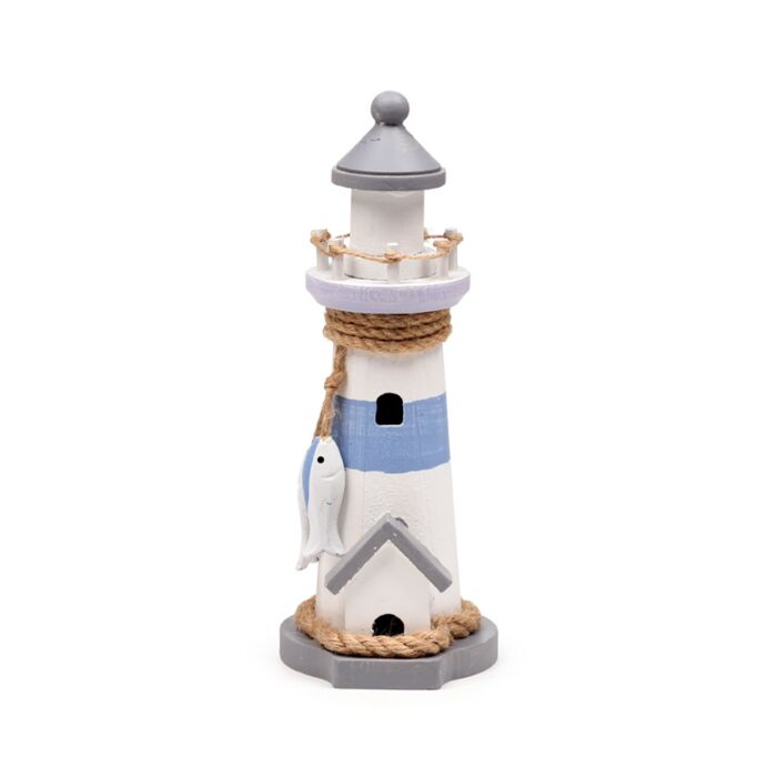 Phare avec Poisson Blanc - Souvenir Seaside Bord de Mer