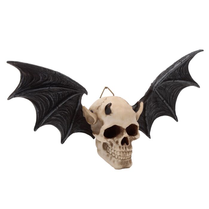 Plaque de Décoration - Chauve-Souris Crâne du Diable