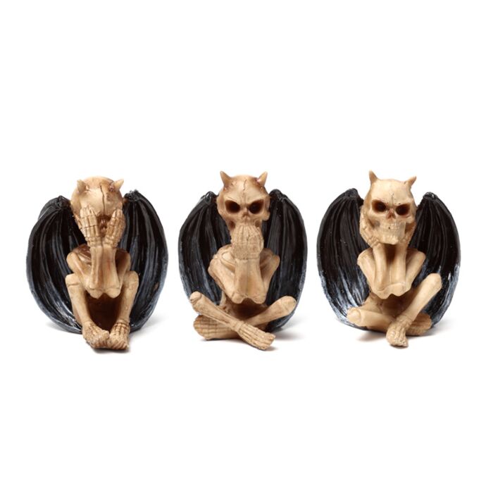 Lot de 3 Faucheuses - Ne Voit Rien, N'entends Rien, Ne dis Rien