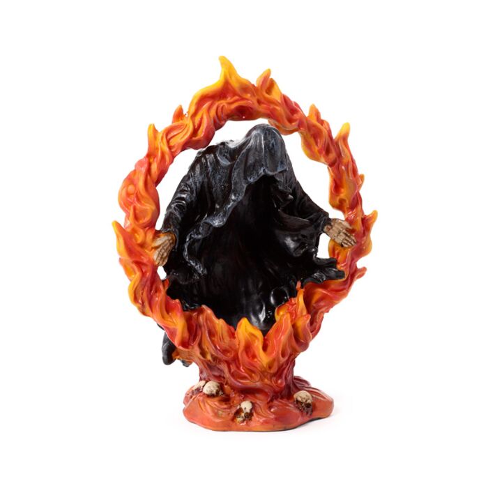Porte-bougie - Faucheuse dans Cercle de Feu 
