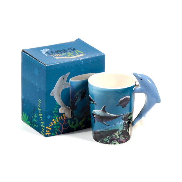 Mug a anse decoree Dauphin