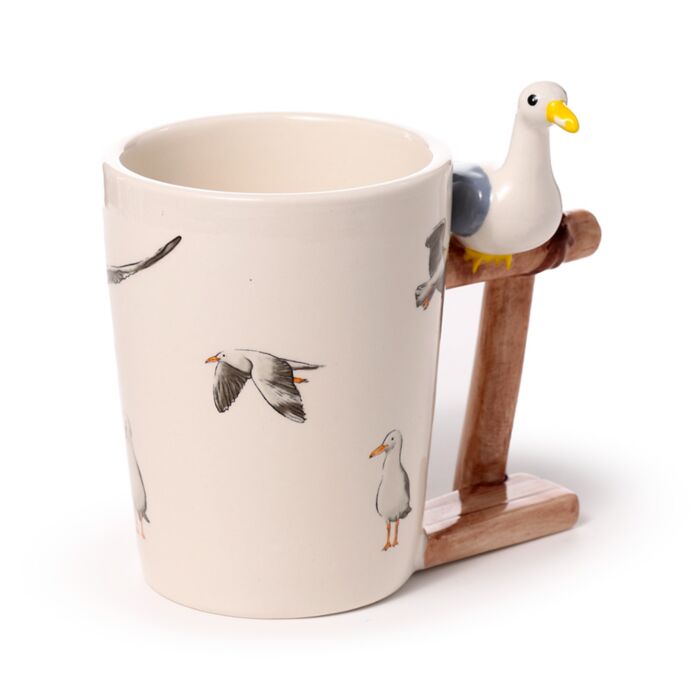 Mug à Anse Décorée - Bouéé et Mouette 