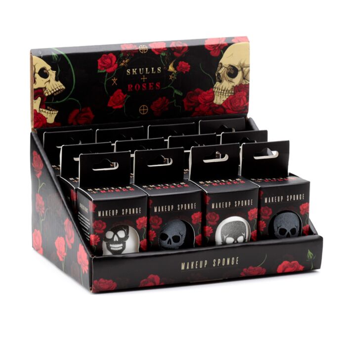 Beauty Blender Eponge à Maquillage Skulls and Roses - Crânes