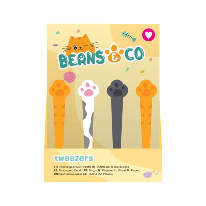 Pince à Epiler Patte de Chat - Beans & Co Chat 