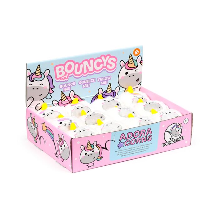 Balle Rebondissante Peluché Licorne - Unicorn Magic 