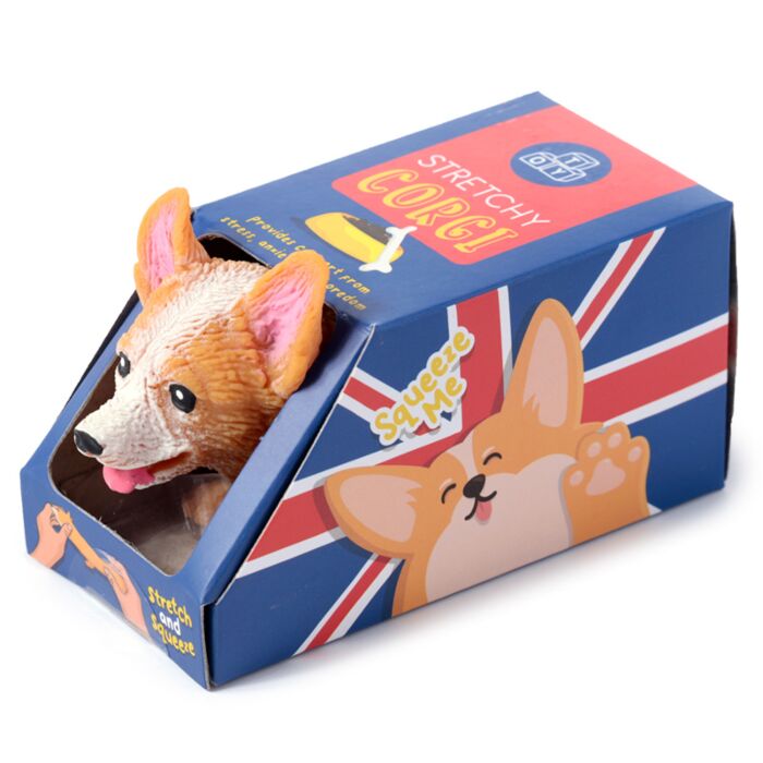 Jouet Etirable - Chien Corgi