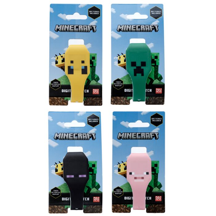 Montre Digitale en Silicone Minecraft