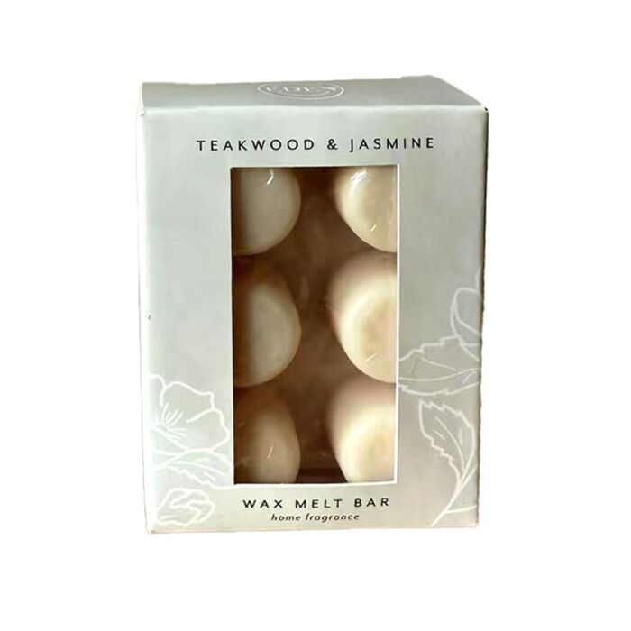 Lot de 6 Fondants de cire - Bois de Teck & Jasmin