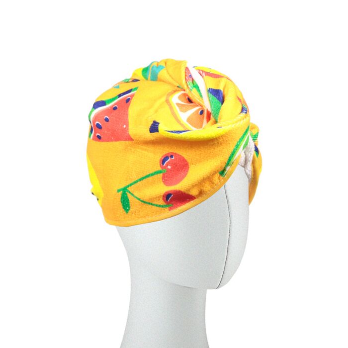 Serviette Enveloppante pour cheveux en microfibre - Summer Fruits 