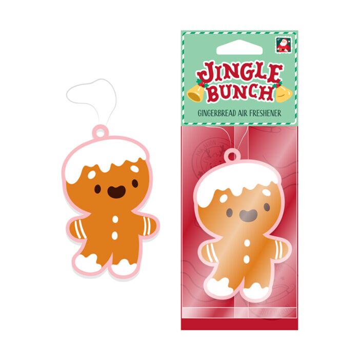 Désodorisant à Suspendre senteur Pain d'épices - Jingle Bunch Noël Bonhomme pain d'épices
