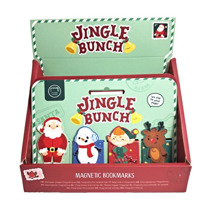 Lot de Marques-page Magnétiques Noël - Jingle Bunch 