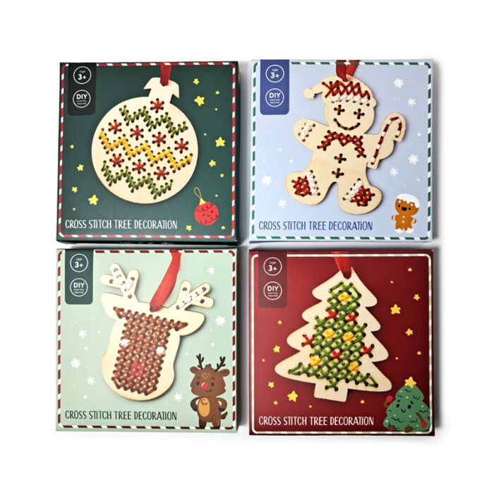 Kit Point de Croix DIY Noël - Jingle Bunch 