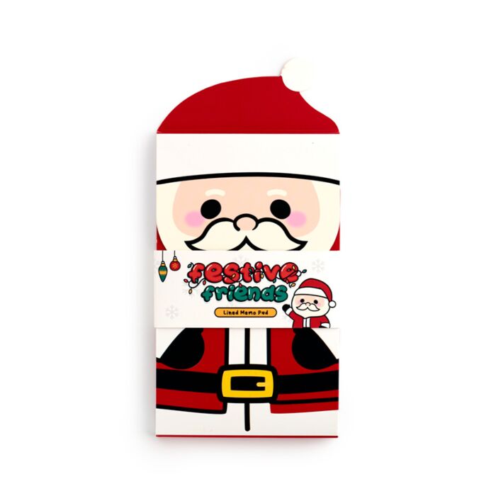 Bloc-notes - Festive Friends Père Noël