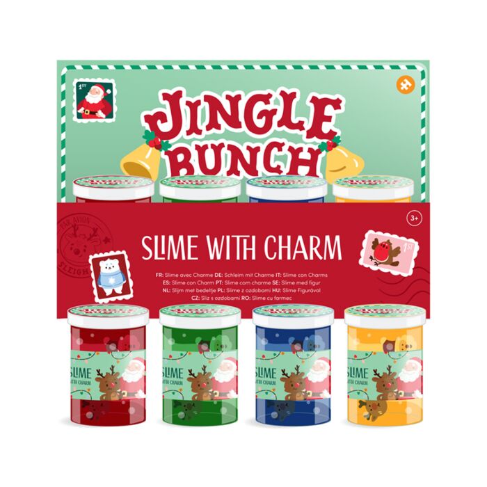 Pâte à Prout Slime avec Charms - Jingle Bunch Noël