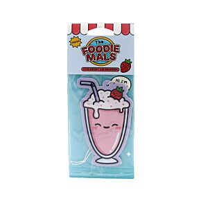 Désodorisant à Suspendre Fraise - Foodiemals Betty le Milkshake