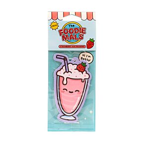 Désodorisant à Suspendre Fraise - Foodiemals Betty le Milkshake