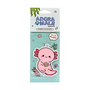 Désodorisant à Suspendre Framboise - Adoramals Maddie l'Axolotl 