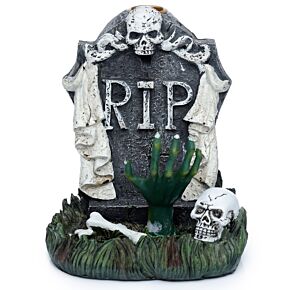 Brûleur d'Encens à Refoulement Reflux Backflow  - Pière Tombale Zombie