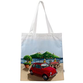 Sac Cabas Réutilisable - Fiat 500 Riviera