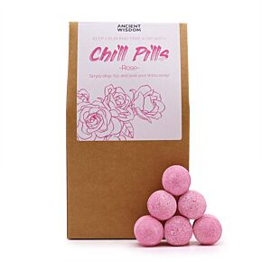 Lot de boules de bain effervescentes - Rose