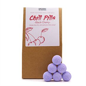 Lot de boules de bain effervescentes - Cerise Noire