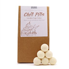 Lot de boules de bain effervescentes - Cupcake Vanille 