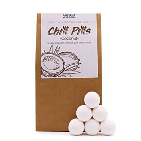 Lot de boules de bain effervescentes - Noix de Coco