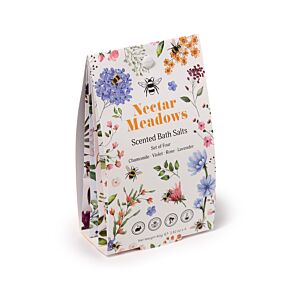 Lot de 4 Sachets de Sels de Bain - Nectar Meadows 