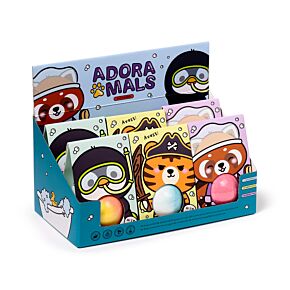 Boule de Bain avec Emballage Cadeau - Adoramals Wild 