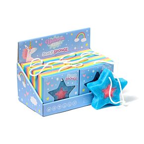 Savon Eponge en forme d'Etoile Licorne - Unicorn Magic 