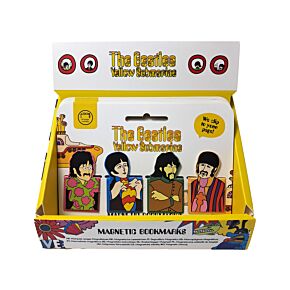 Lot de Marques-page Magnétiques - The Beatles Yellow Submarine