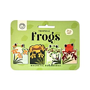 Lot de Marques-page Magnétiques Grenouilles - Tropical Frogs Grenouilles tropicales