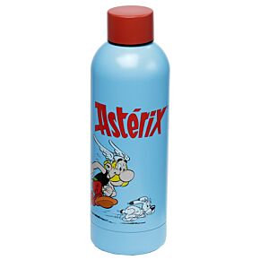 Bouteille Isolée (Gourde) 530ml en Acier Inoxydable Astérix & Obélix - Bleue