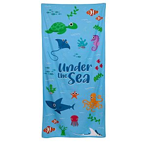 Serviette de Plage en Microfibre - Under the Sea Splosh Sealife 