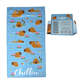 Serviette de Plage en Microfibre - Capybara 