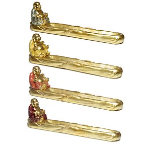 Porte-encens Attrape-cendre Mini Bouddha Chinois Porte-bonheur