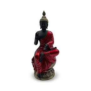 Boudha Thai Eveil Rouge, Noir & Doré 