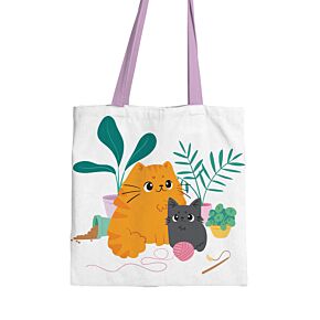 Tote bag réutilisable - Beans & Co Chats 