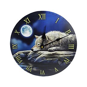 Horloge Lisa Parker - Loup pensif