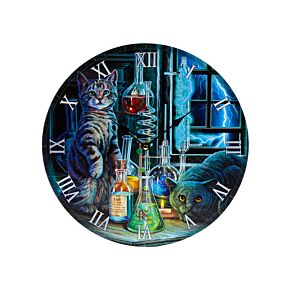 Horloge Lisa Parker - Chats Jekyll et Hyde 
