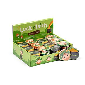 Serviette de Voyage Compressée - Leprechaun Chance Irlandaise 
