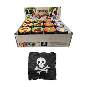 Serviette de Voyage Compréssée - Jolly Rogers Pirate 
