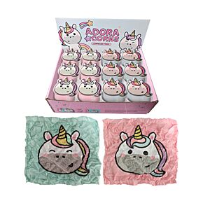 Serviette de Voyage Compréssée - Adoracorns Licorne