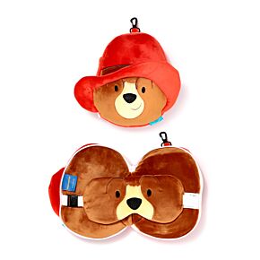 Relaxeazzz Ours Paddington Coussin de voyage 2en1 