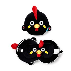 Relaxeazzz Coq De Barcelos Coussin de voyage 2 en 1 