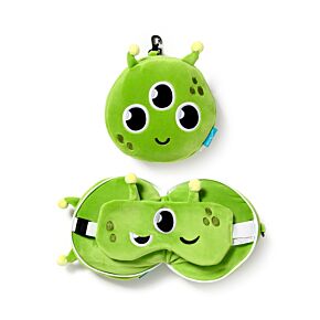 Relaxeazzz Alien Patrouilleur de l'Espace Coussin de voyage 2 en 1 