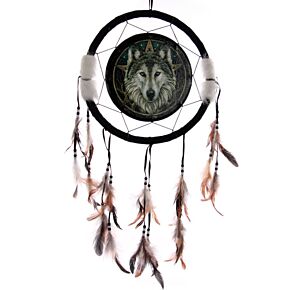 Attrape-Rêve Impression, Loup - Lisa Parker - 33cm