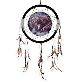Attrape-rêves Lisa Parker - Alliance Dragon & Loup 33cm
